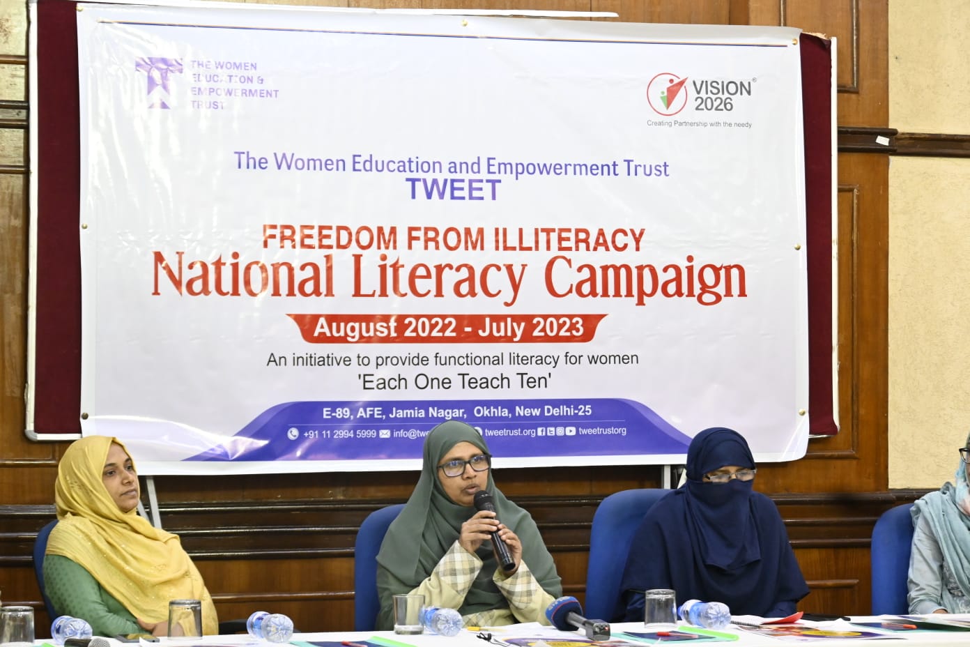 TWEET Launches National Level Literacy Campaign