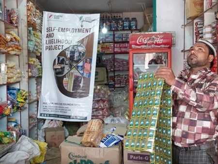 From a Street Vendor to Owning a Shop