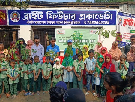 SBF Celebrated Environment Day by Planting Trees