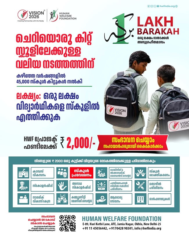 A small kit. A big return to school.